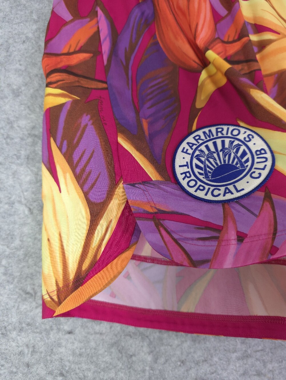 FARM Rio Adidas Training Pacer Birds of Paradise Bold Pink Shorts - Picture 4 of 10